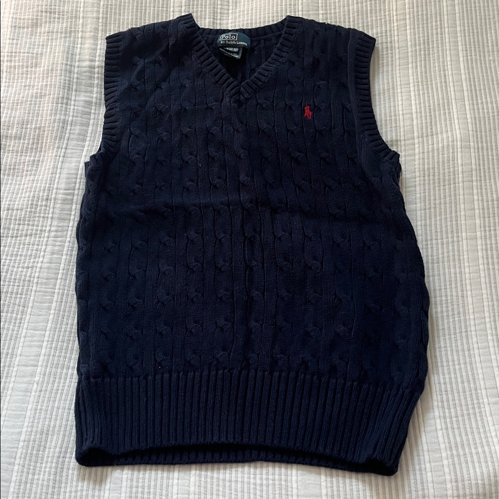Ralph Lauren Polo Navy Sweater Vest